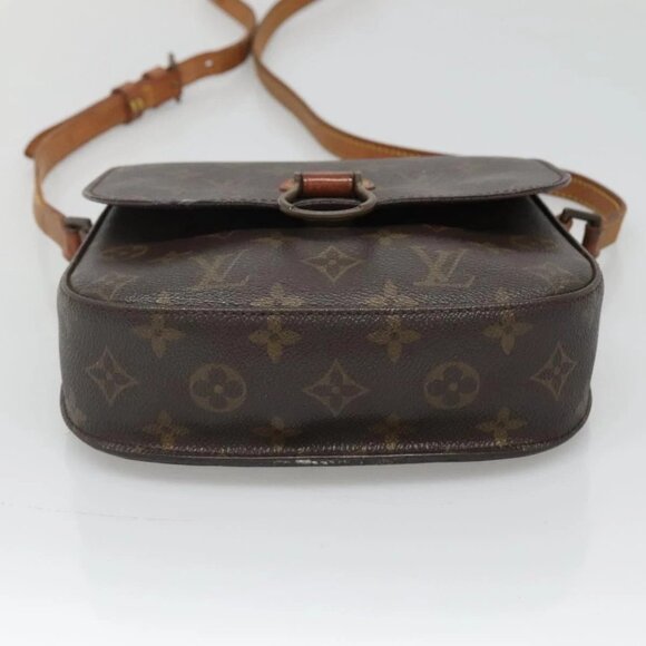 LOUIS VUITTON Monogram Saint Cloud MM Shoulder Bag M51243 LV Auth 118946 - Picture 7 of 16